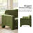 Werts Modern 84" Curved Chenille Sofa-1022560221