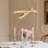 2-Light 25.6" W LED Glam Gold Dimmable Ring Crystal Chandelier 