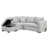 Tissu gris