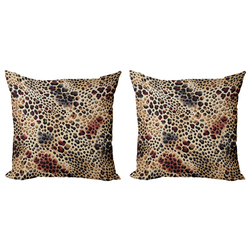 429942_Ambesonne Leopard, H 16 po x l 16 po
