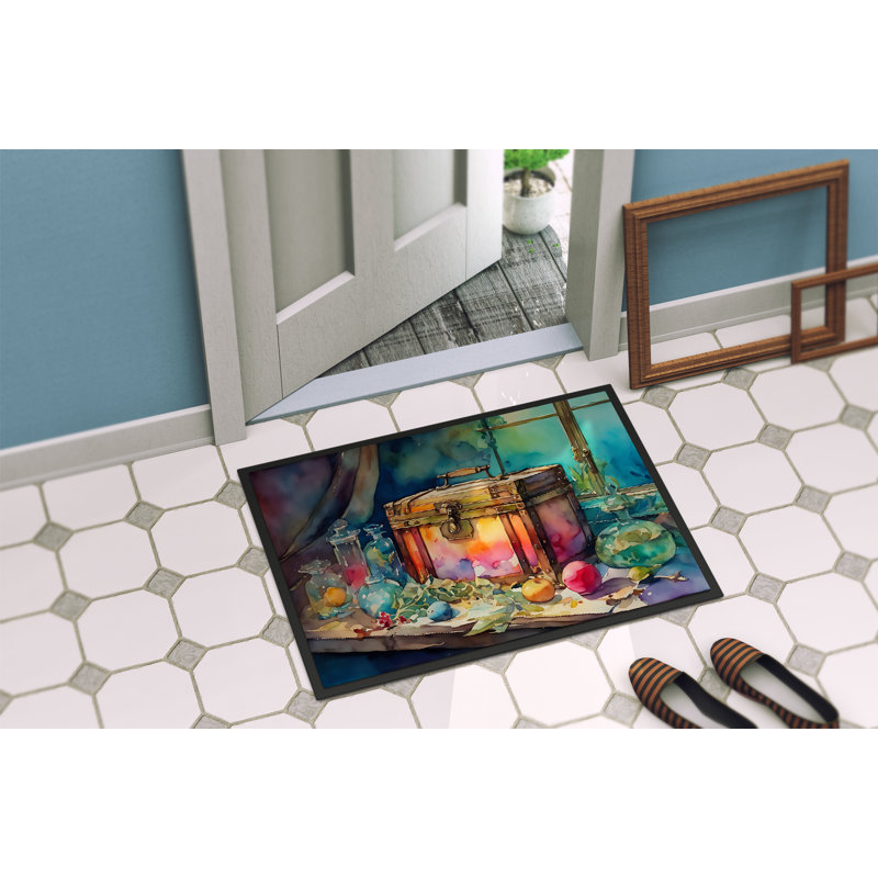 Treasure Chest Doormat, L 18 po x L 27 po