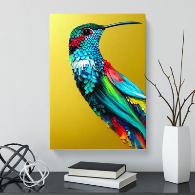 Hennie Hummingbird - Wrapped Canvas
