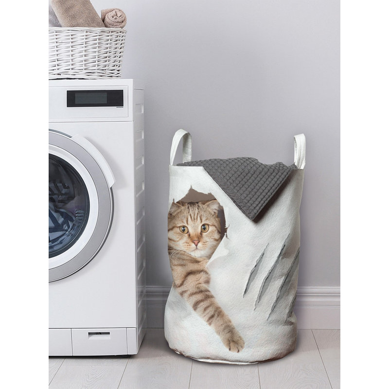 Fabric Laundry Bag with Handles