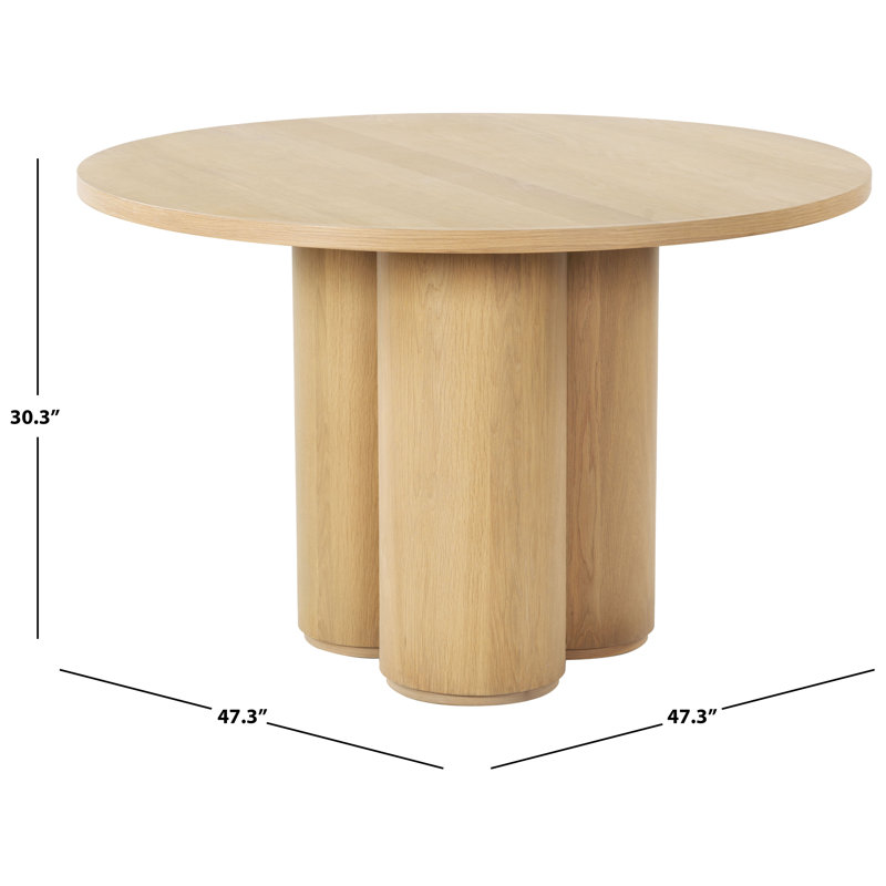 Kathalina Round Dining Table, Natural