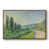 Walnut Floater Framed Canvas is out of stock