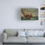 Art mural sur toile tendue - Winslow Homer «Breezing Up (A Fair Wind) 1873-76», art mural pour salon, chambre à coucher ou bureau - 12 x 19-322136226