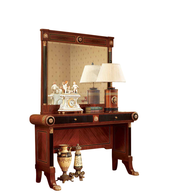 Edelman Solid Wood Rectangle Mirror