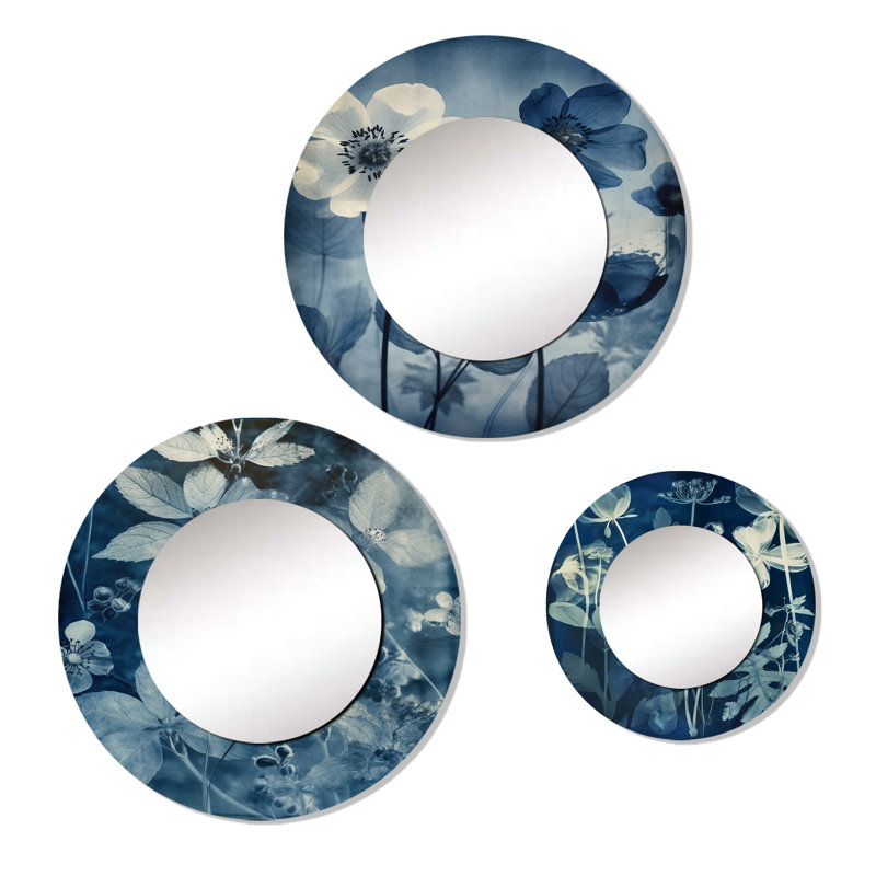 Chinle Metal Round Mirror