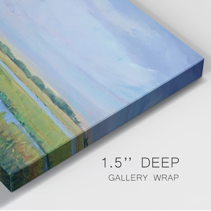 «Summer Marsh I», reproduction sur toile tendue, H 40 po x l 60 po x P 1,5 po