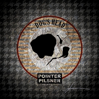 Hounds Tooth III by James Burghardt - Wrapped Canvas Print