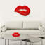 Décoration murale moderne «Biting Lips»-1092048613-1092048608