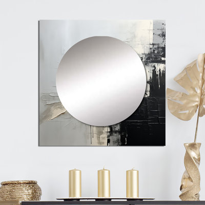 Jaitun - Abstract Large Square Mirror For Wall Art Decor