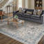 Tapis oriental lavable avec envers antidérapant Eleanor-518350251-518350249