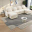 Canapé modulaire moderne à 4 places Cloud Comfort Teddy
