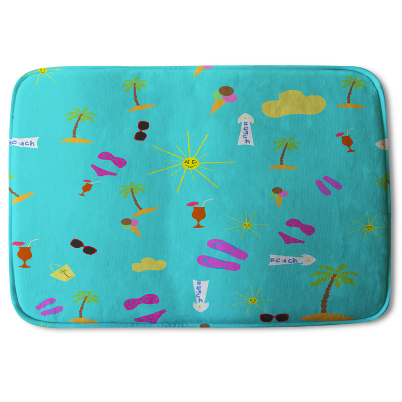 Zariah Non-Slip Bath Rug