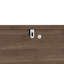 Table de bout décorative avec tiroir cannelé pour chien de 44,6 po-2008633827