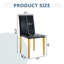 Aguayo PU Leather Dining Chairs with Metal Legs-634711782-634711783