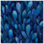 Couvre-lit matelassé bleu Cactus Illustration toutes tailles-126175313