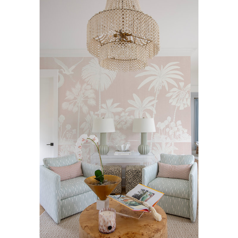 Charleston Marsh Breeze Mural by Megan Molten, Blush, Peel & Stick