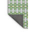 Tapis vert/blanc tissé à la machine-1006702730