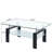 Tempered Clear Glass Coffee Table
