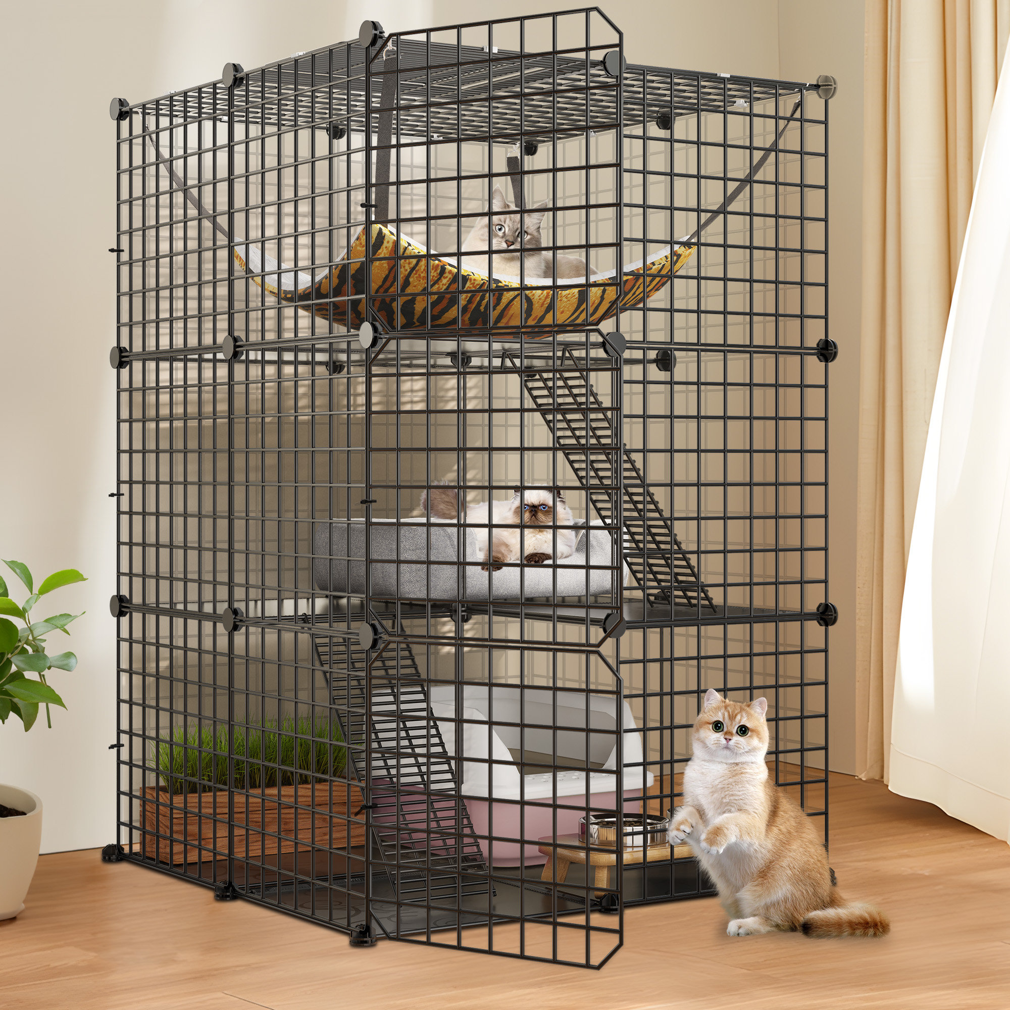 Archie & Oscar™ Bolanos Portable Cat Cage, Catio & Reviews | Wayfair