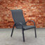 Fauteuil de patio empilable Abbie-Lea
