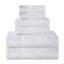 Ensemble de serviettes de bain en coton de poids moyen à bordure florale en jacquard pour la salle de bain Carinna-1826288621-1866389417