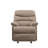 Light Brown Recliner With Pillow Top Armrest-280039313