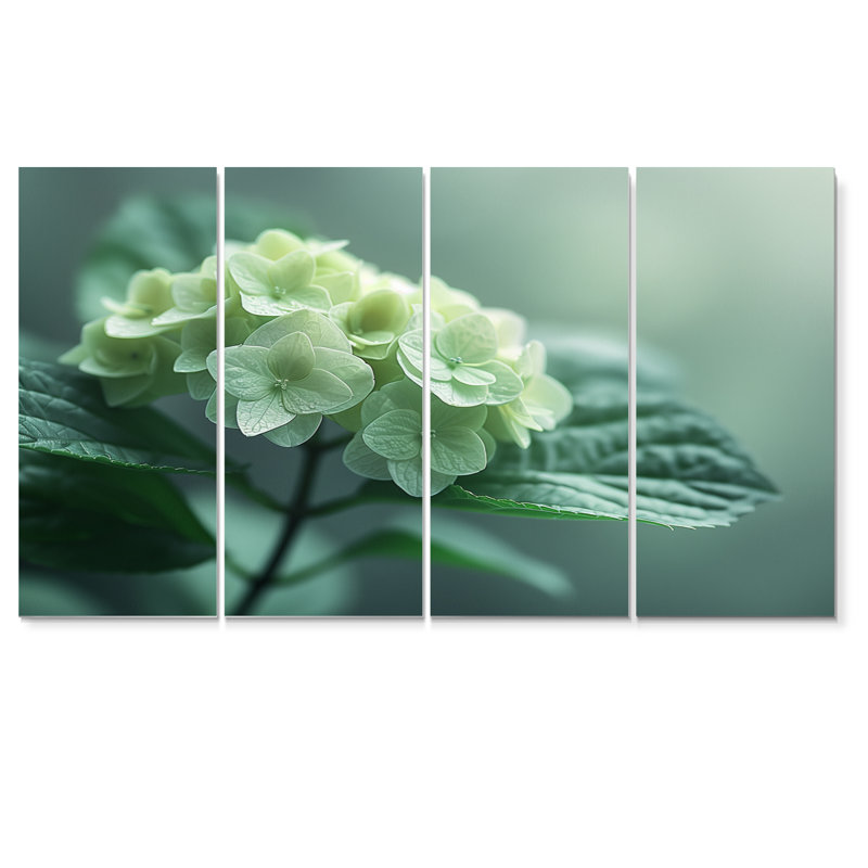 Kristi - ensemble d'hortensias muraux, H 28 po x l 48 po