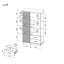 Chalkhill Step Bookcase