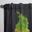 Vert et jaune, luxe abstrait, art fluide I - rideau abstrait - obscurcissant - 1 panneau-80467408