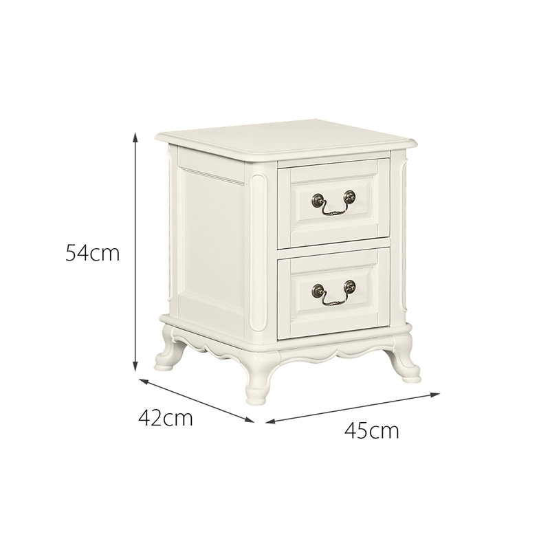 Provence Nightstand in Vintage White