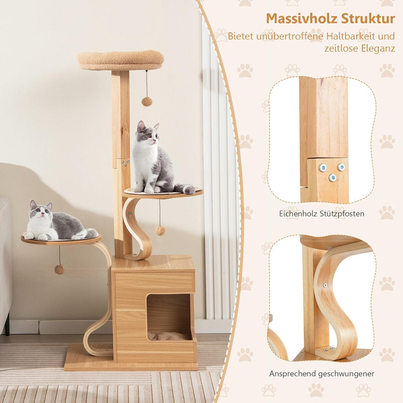 Cheshunt 129cm H Cat Tree
