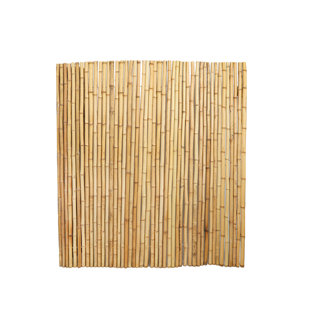 Natural Bamboo Fence Roll, 4ft X 8ft – Eco-friendly Privacy Screen For Garden & Outdoor Use
