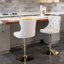 Pascola Swivel Adjustable Height Bar Stools Kitchen Barstools-2101388106