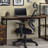 Rectangular Writing Desk with Metal Base-567820466-567820467