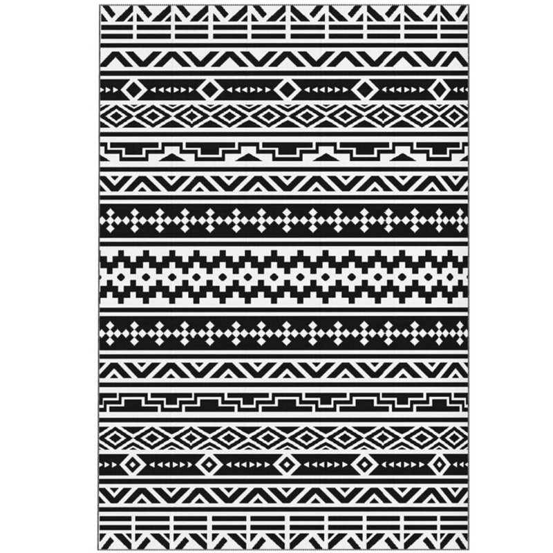 Outdoor Rug,Reversible Outdoor Rug,Waterproof Plastic Straw With Carry Bag