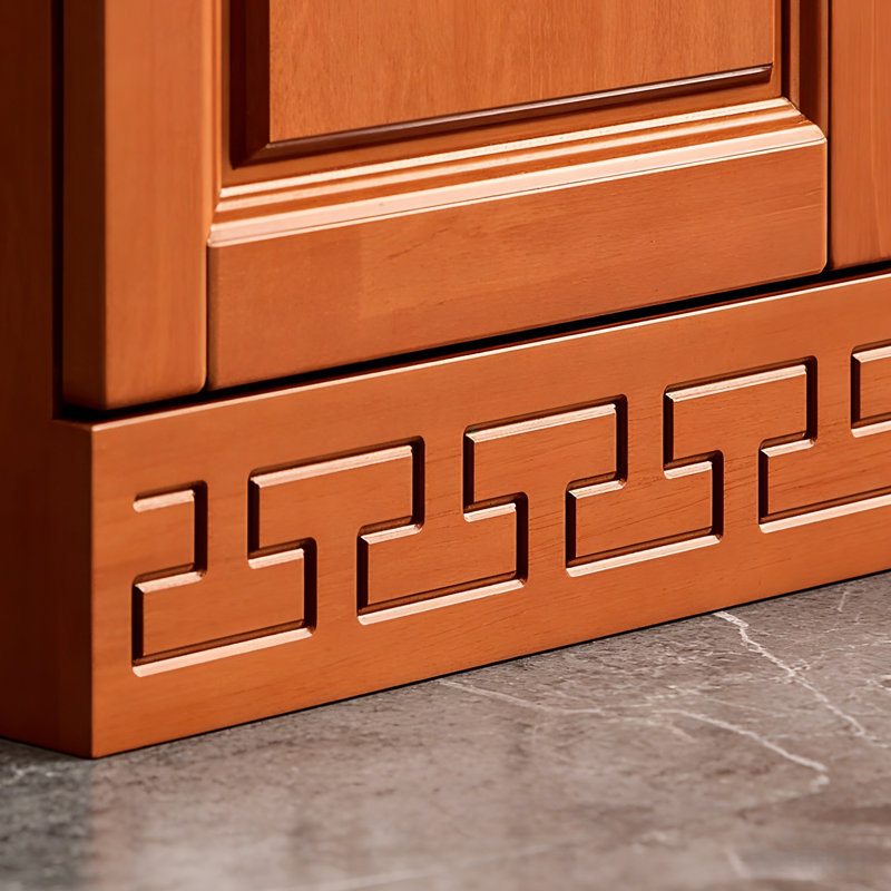 Commode d'appoint Efren, Brun