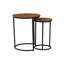 Sunset Outdoor Round Teak Side Table