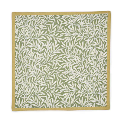 Morris and Co. Napkins Willow 40cm x 40cm 100% Cotton.