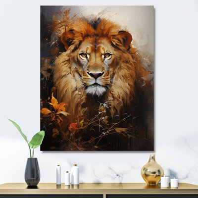 " Mighty Monarchs Lion Portrait "