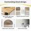 Wood Kitchen Island-1997253702