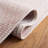 Martha Stewart 405 Cotton Geometric Rug in Pink/Ivory-73725326