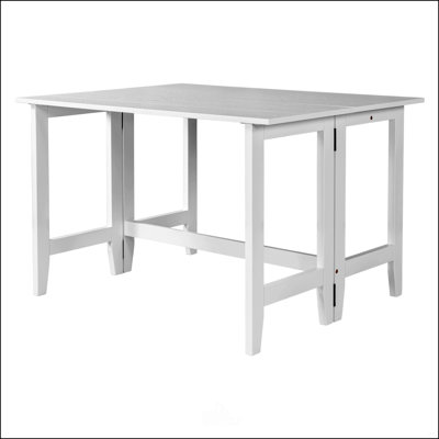 Farmhouse-Style Extendable Dining Table For Versatile Use And Space Saving