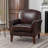Shalisia 32'' Wide Upholstered Genuine Leather Armchair-697261936