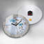 Glass Wall Clock