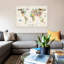 Animal Map Of The World II by Michael Tompsett - Print on Canvas-50018054-56677631