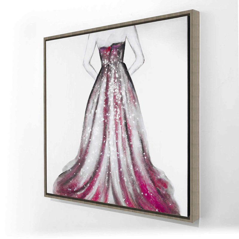 Toile habillée rose princesse | Vêtements de chambre à coucher
