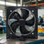 Livingandhome Ventilation Wall-Mounted Exhaust Axial Fan 14-inch